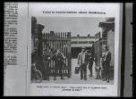 Fotografie, vchod do koncentračního tábora Oranienburg