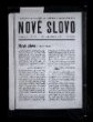 Týdeník Nové slovo, roč. 1, čís. 1, 24. 9. 1944, titulní strana, str. 1.