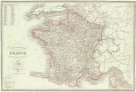 Carte itinéraire de la France
