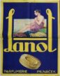 Reklamní plakát Pilnáčkova mýdla Lanol