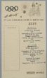 Slavnostní menu z 6. února 1948 