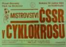 Mistrovství ČSSR v cyklokrosu. Plzeň 1981