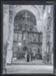 Vnitřek kostela Žiča u Kraljeva s ikonostasem