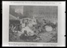 Grafika, atentát na krále Napoleona III. v Paříži před Operou