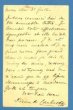 Dopis barona Coubertina Jiřímu Guthovi