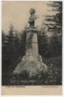 Tzv. Jubilejní pomník V. Priessnitze v Lázních Jeseník (čb. pohlednice)