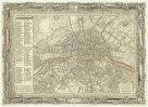 Plan général de la ville et faubourgs de Paris divisé en ses ving quartiers