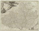 Carte générale du marquisat de Moravie divisée en six cercles dressée sur les memoires les plus nouveaux