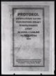 Publikace Protokol ustavujícího sjezdu Komunistické strany československé, Praha, 14. –16. 5. 1921, titulní strana.