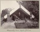 Původní maorská zasedací síň, přestavěná na jídelnu