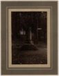 Enhuberův hrob na historické fotografii (patrně 2. polovina 19. století)