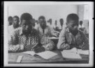 Černošské děti ve škole, fotografie.