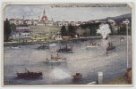 Liberec - výstava 1906 - námořní hry na přehradě ´Marineschauspiele - Deutschböhm. Ausstellung Reichenberg 1906´