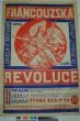 Francouzská revoluce - inzertní plakát na knihu S. K. Neumanna