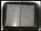 Skeny dvoustránky 27 a 28 z rukopisného deníku receptury