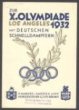 Zur X. Olympiade Los Angeles 1932 mit Deutschen Schnelldampfern