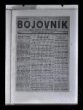 Časopis Bojovník, roč. 1, čís. 16, 24. 9. 1944, titulní strana.