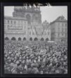 Fotografie, slavnostní shromáždění na Staroměstském náměstí v Praze