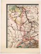 J. G. Rothauga Politická a školní mapa Říše rakousko-uherské a zemí sousedních