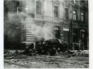 Zničené německé samohybné dělo na pražském Klárově