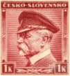 Heinz Bohumil, pošt. zn. ČSR, 1 Kč, Tomáš Garigue Masaryk, b – 13. 4. 1939