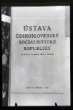 Publikace, Ústava Československé socialistické republiky