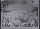 Demonstrace proti zhoršení sociálního pojištění 1927 na Staroměstském náměstí, fotografie.