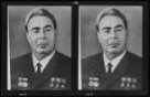 2 x fotografie, Leonid I. Brežněv