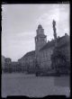 Náměstí v Třeboni, Masarykovo, dominantou náměstí je stará radnice s věží