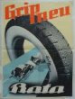Reklamní plakát Baťových pneumatik Grip Pneu